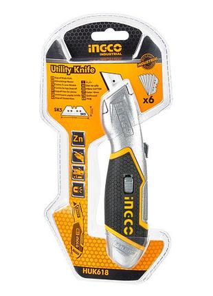 Нож универсальный sk5 ingco industrial