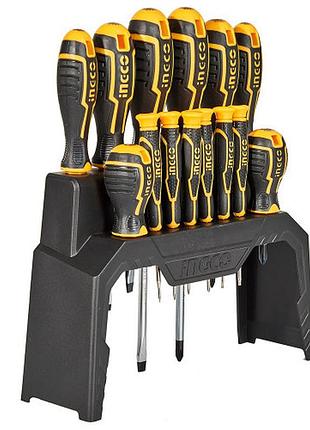 Отверточный набор, 14 шт. ingco super select 3