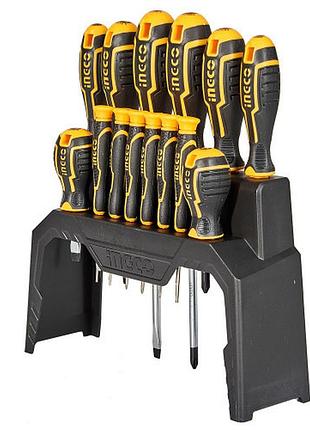 Отверточный набор, 14 шт. ingco super select 4