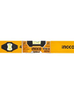 Уровень 40 см алюминиевая рамка 1.0 мм ingco super select