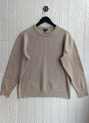 Женская кофта джемпер cos x arket jumper/бежевая/базовая/ мягкая/кофточка/