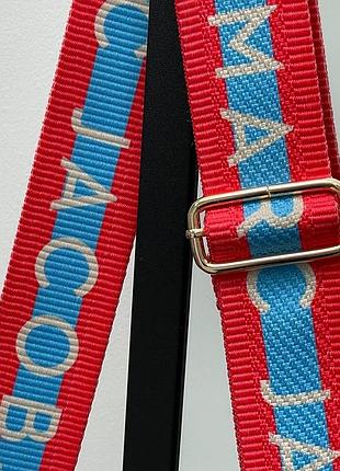 🤑 ремень marc jacobs red/blue