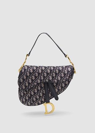 💎 dior saddle bag with strap blue dior oblique jacquard