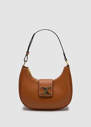 💎 celine medium ava triomphe bag in smooth calfskin tan