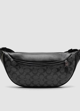 🦁 coach warren belt bag grey