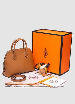 💎 hermes 1923 bolide 25 brown/silver 4