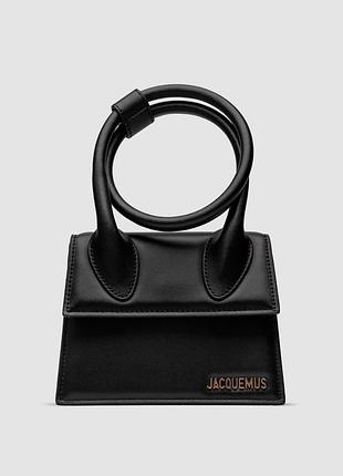 💎 jacquemus le chiquito noeud bag black