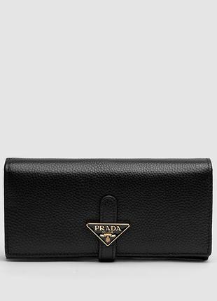 💵 prada large leather wallet 20 х 10 х 3 см