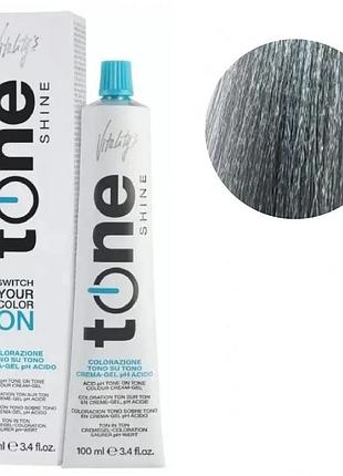 Тонирующая безаммиачная гель-краска для волос tone shine vitality's 9/77 насыщенный жемчужный блондин 100 мл