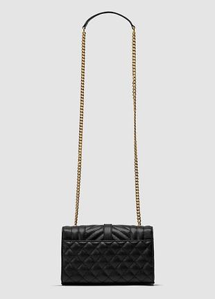 💎 saint laurent leather envelope chain bag 3