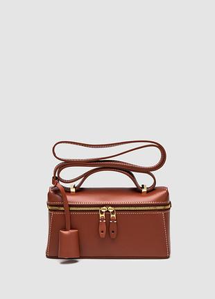 💎 loro piana extra bag 19 ginger leather