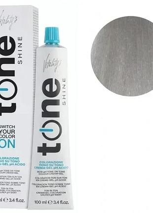 Тонирующая безаммиачная гель-краска для волос tone shine vitality's 11/71 платиновый перламутровый пепельный 100 мл