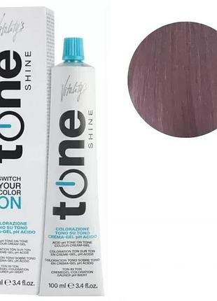 Тонирующая безаммиачная гель-краска для волос tone shine vitality's 10/8 ультраблонд фиолетовый 100 мл