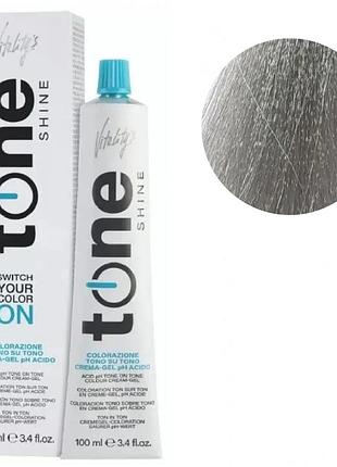 Тонирующая безаммиачная гель-краска для волос tone shine vitality's 11/77 светло-жемчужный насыщенный блондин 100 мл