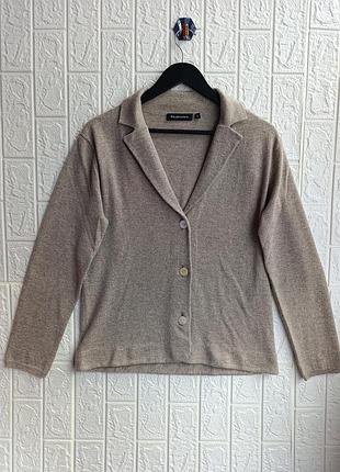 Жіночий кашеміровий светр кардиган eric bompard x falconeri cashmere cardigan/з кашеміру/кашемір/бежевого кольору/бежевий/в бежевому/піджак