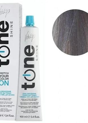Тонирующая безаммиачная гель-краска для волос tone shine vitality's 9/07 натуральный жемчужный очень светлый блондин 100 мл