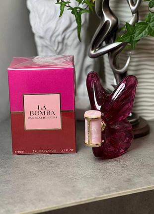 Жіноча парфумерна вода carolina herrera la bomba, бомба, кароліна херера, 80 мл, lux якість