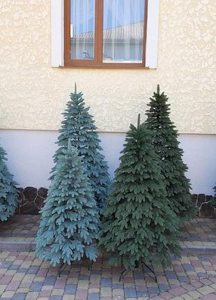 Ялинка лита швейцарська зелена, блакитна 1.5 м