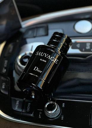 Чоловічі парфуми dior sauvage elixir, діор саваж еліксир, пряні, деревні, 60 мл, оае