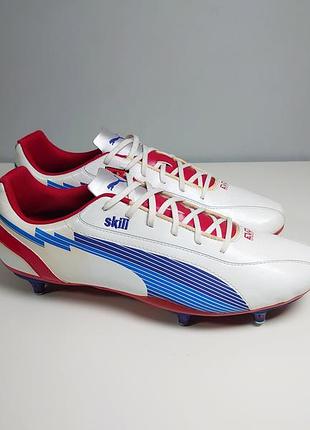 Бутыри профессиональные puma evospeed 1 sg ultra rare albania white/multi 44 р. оригинал