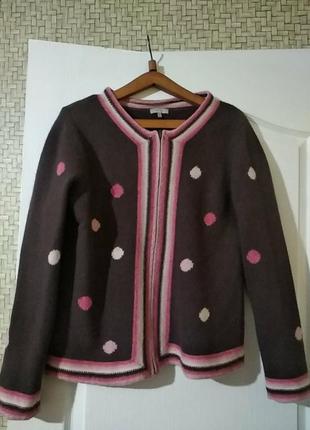 Натуральная шерстяная кофта