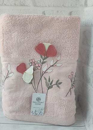 Полотенца махровые банные цветы malloory home китай