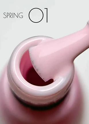 Гель лак toki toki spring 01 (нежно-розовый)