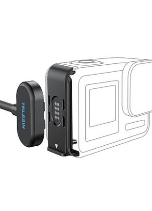 Дверца аккумулятора магнитная зарядка gopro 13-9 влагостойкая telesin s6-clc-01-tgp