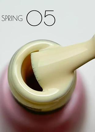 Гель лак toki toki spring 05 (тепло-желтый)