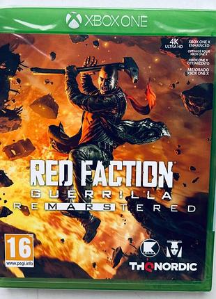 Red faction guerrilla re-mars-tered, русская версия- диск для xbox one