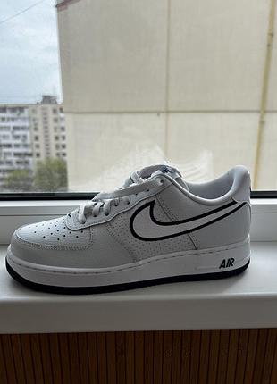 Кросівки чоловічі nike, білі, натуральна кожа, розмір 26,5 см