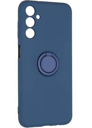 Чехол fiji holder ring для samsung galaxy a26 5g (a266) бампер с кольцом подставкой blue