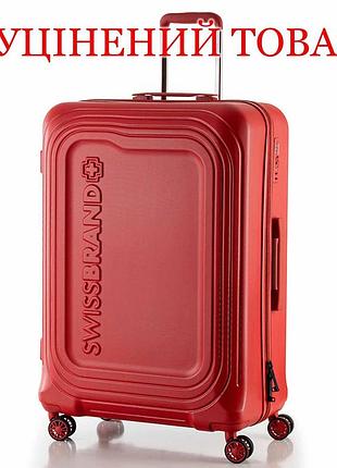 Валіза swissbrand london (l) red (swb_lhlon201l) discounted