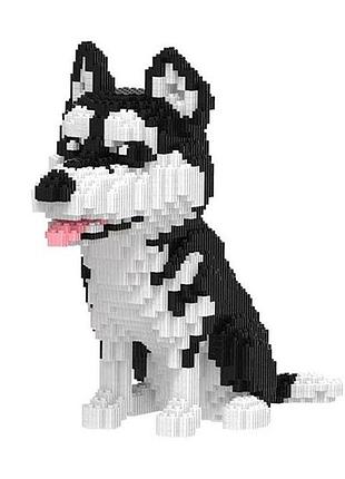 Конструктор magic blocks «собака породы хаски “балоди”», 1900 деталей (168-bx)