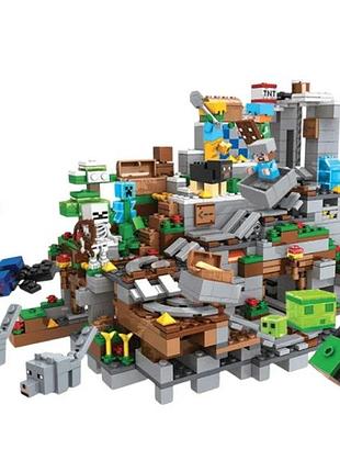 Конструктор «mineworld гірська печера» (minecraft), sj8806, 1089 деталей