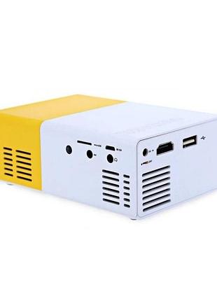 Проєктор led projector excelvan yg300 мультимедійний 4