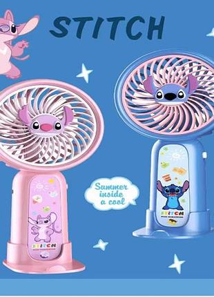Настільний вентилятор stitch sd-63, usb заряджання