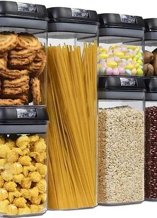 Набор герметичных контейнеров food storage container set a-522, 7 шт