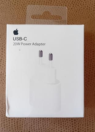 Зарядний блокapple usb-c poweradapter 20w