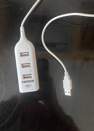 Usb хаб firtech на 4 порти usb 2.0