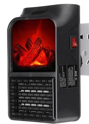 Портативный обогреватель flame heater 900 вт с пультом