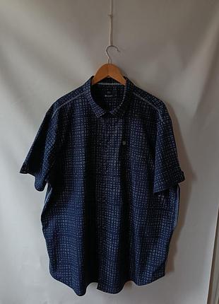 Лёгкая мужская рубашка 3xl-4xl