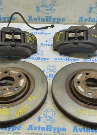 Комплект передних суппортов с дисками и колодками 4поршня lexus gs350 gs430 gs450h 06-11 (02) 4773022460