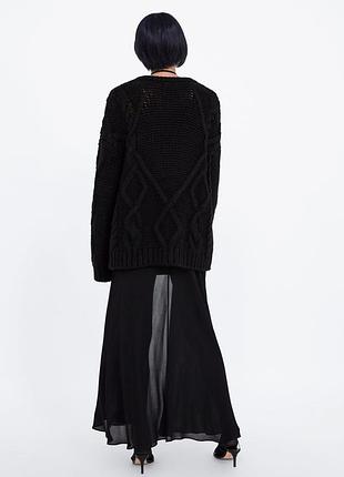 Теплий шикарний светр zara 6