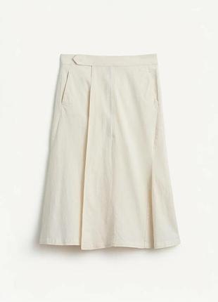 Спідниця жіноча бежева zara new