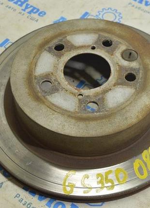 Диск гальмівний задній лівий lexus gs300 gs350 gs430 gs450h 06-11 (02) 4243130290