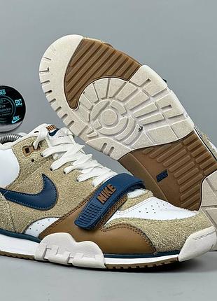 Nike air trainer 1 кеди кросівки кеды кроссовки скейт шузы обувь взуття черевики для города класичні унисекс універсальні найк шкіряні баскетбол
