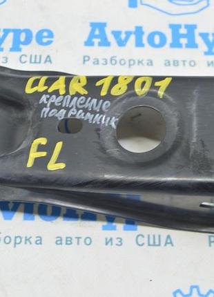Накладка передньої стійки нижня права range rover velar l560 17- чорна, подряпини (01)