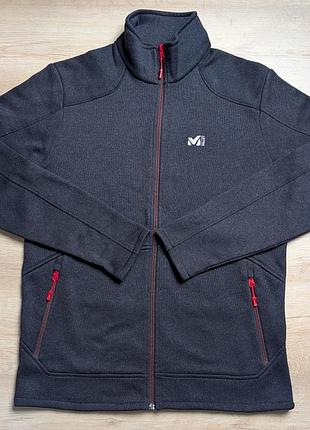 Флисовая куртка millet hickory fleece xl темно-серая франция