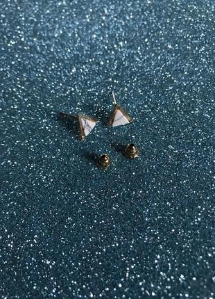 Сережки цвяшки